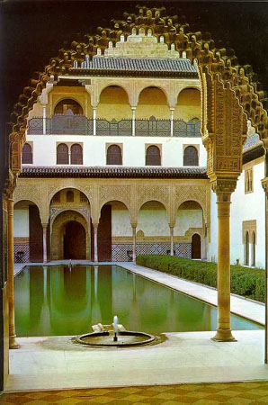 Cuarto de los Arrayanes. La Alhambra de Granada