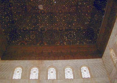 Saln de Embajadores o de Comares. La Alhambra de Granada