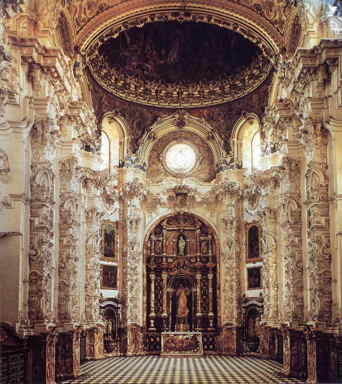 Sacrista de la Cartuja de Granada.