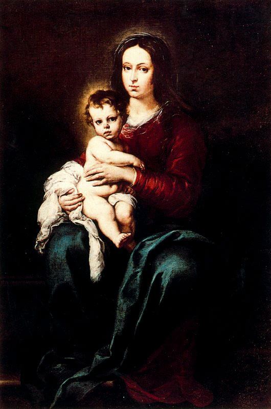 Virgen con el Nio. Museo del Prado.