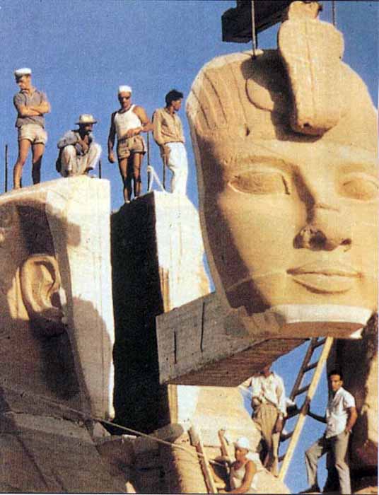Abu Simbel: traslado del monumento