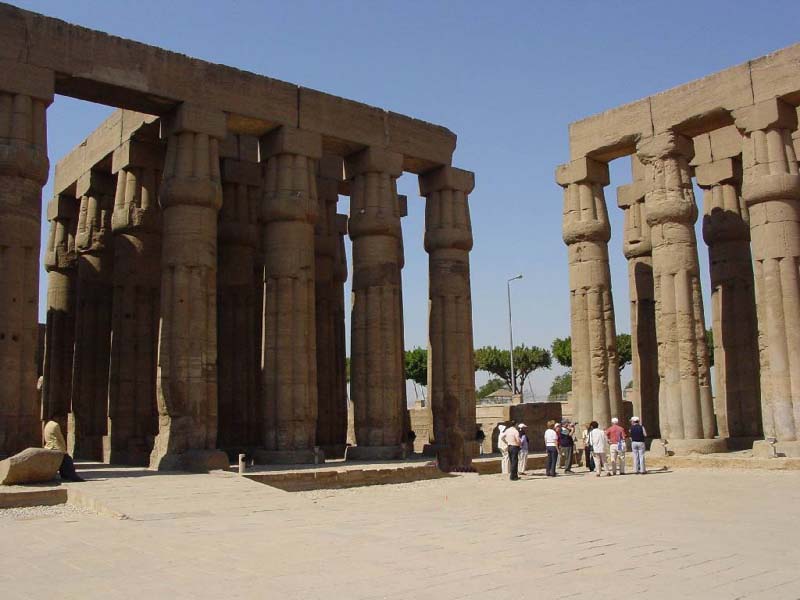Columnas del templo de Luxor