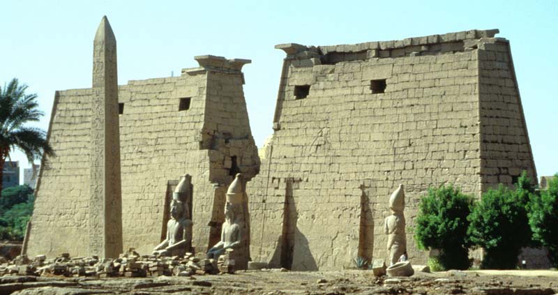 Pilones de Ramss, en Luxor