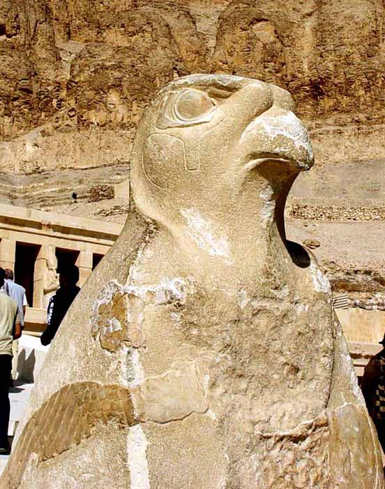 Horus en Hatshepsut