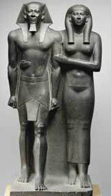 Menkaure y su mujer