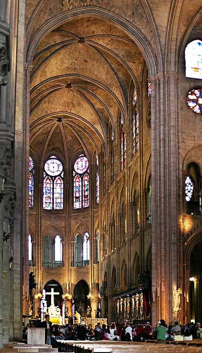 Notre Dame. Coro y altar mayor