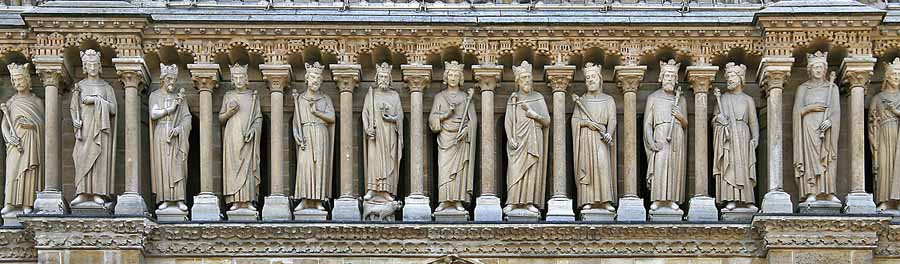 Notre Dame. Galera de Reyes