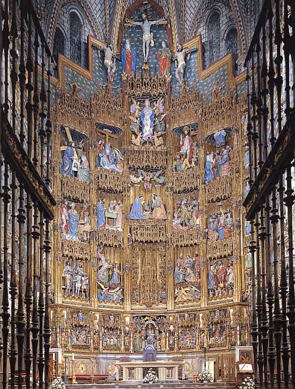 Retablo de la catedral de Toledo