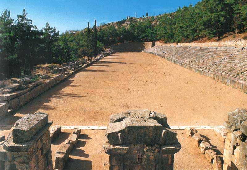 Estadio de la ciudad de Delfos