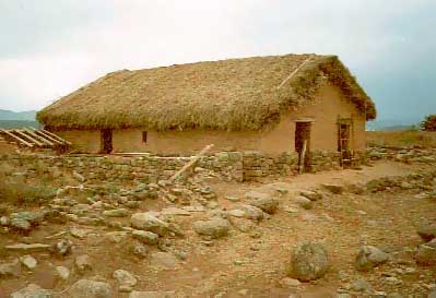 Vivienda celtbera en Numancia