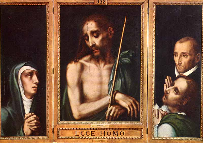 Ecce Homo. Trptico del Museo de bellas Artes (Cdiz).