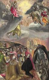 Adoración del nombre de Jesús. El Greco