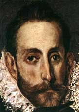Autorretrato de El Greco en el entierro del conde de Orgaz