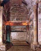 Cripta de los papas. Catacumba de San Calixto. Roma