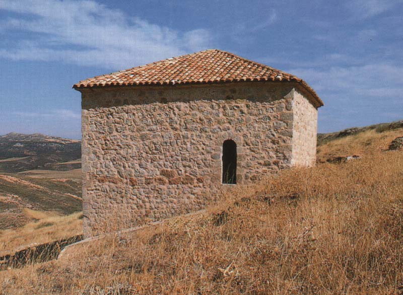 Exerior de la capilla de San Baudelio de Berlanga