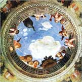 Cpula pintada por Andrea Mantegna