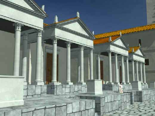 Construccin virtual de Ostia