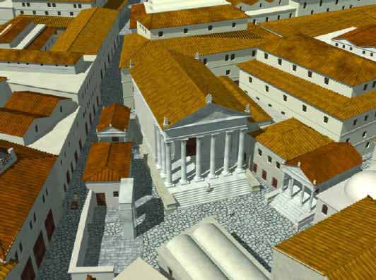 Construccin virtual de Ostia