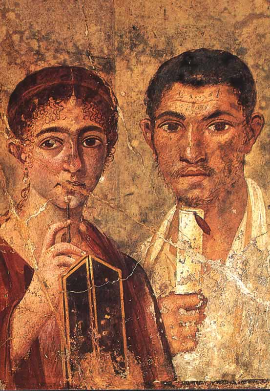 Paquio Proculo y su mujer. Pompeya