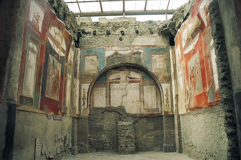 Villa de los frescos en Pompeya
