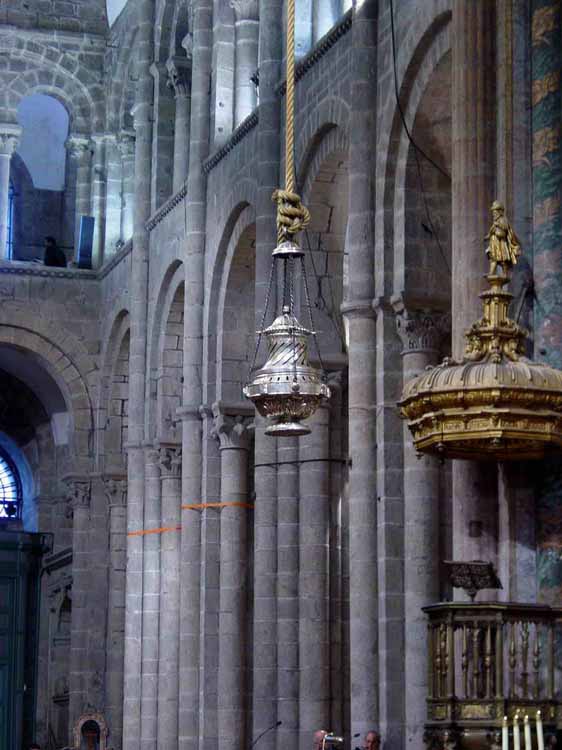 Botafumeiro. Catedral de Santiago de Compostela