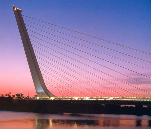 Puente del Alamillo. Sevilla. 1992