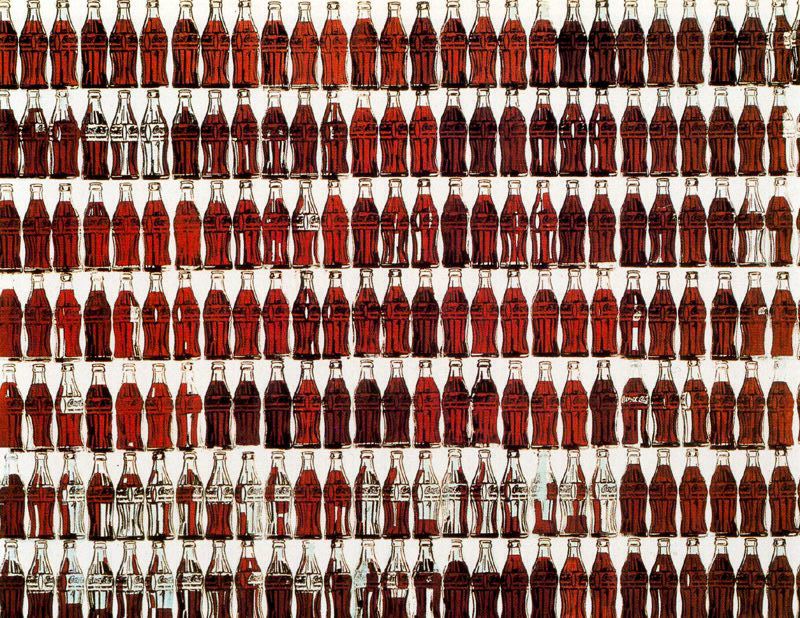 Botellas de Coca Cola. 1962
