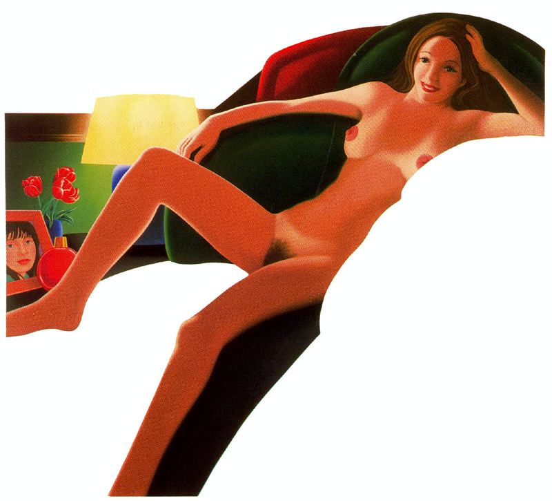 Desnudo con lmpara. 1977