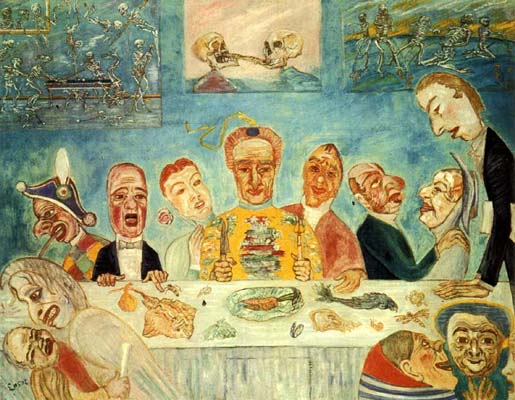 Ensor: Banquete