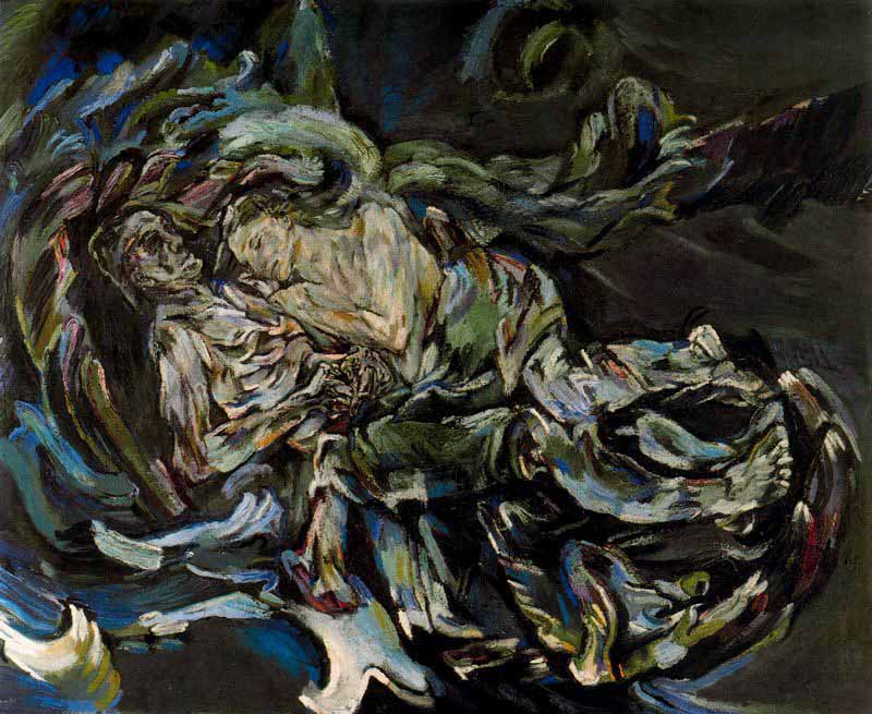 Kokoschka: La novia del viento. ffentliche Kunstsammlung, Kunstmuseum. Basilea.