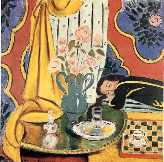Matisse. Armona en amarillo