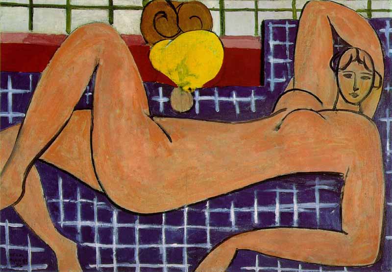 Matisse: Desnudo acostado