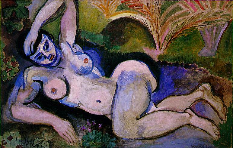 Matisse: Desnudo azul. Museo de Arte de Baltimore. Maryland. USA.