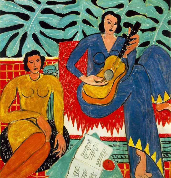 Matisse: La Msica. Galera de Arte Albright-Knox de Buffalo. New York. USA.