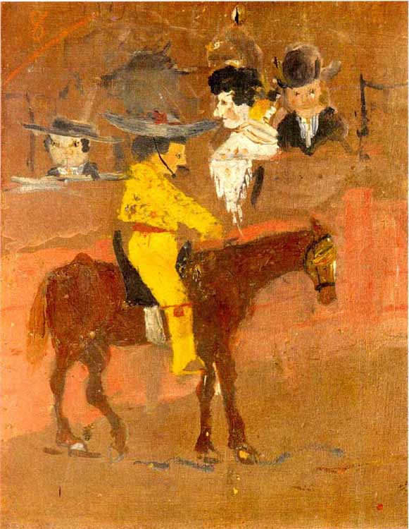 Picasso. El picador (1889)