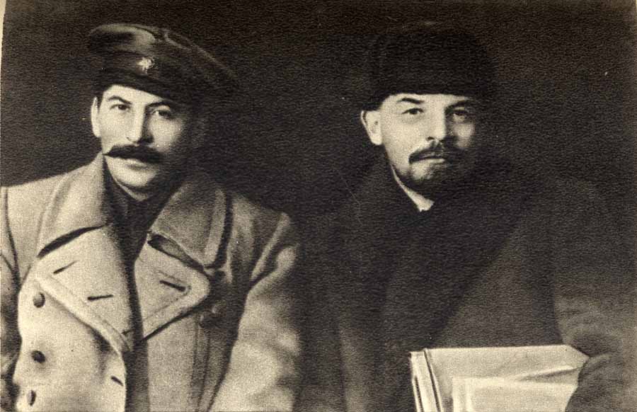 Lenin y Stalin en 1919