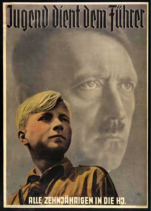 El lder de la juventud sirve: Los diez aos de edad en la Juventud Hitleriana.